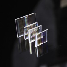 8PCS Defective Optical Glass Decoration Lens Prism for Science Physics Research