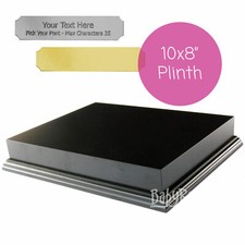 New Black Plinth Display Base