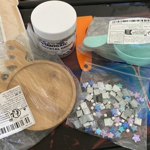 Diy mosaic coaster kit - diy,