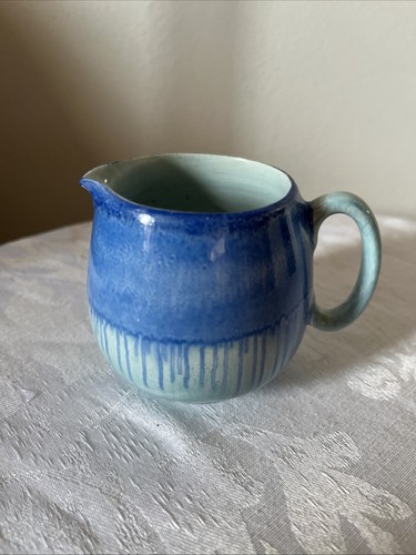 Vintage shelley pottery blue - vintage,