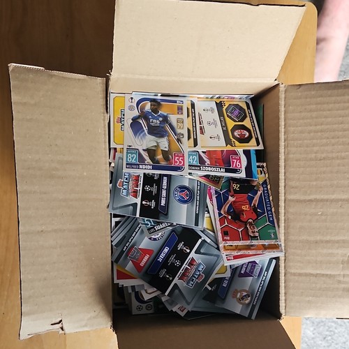 Box football cards - football,