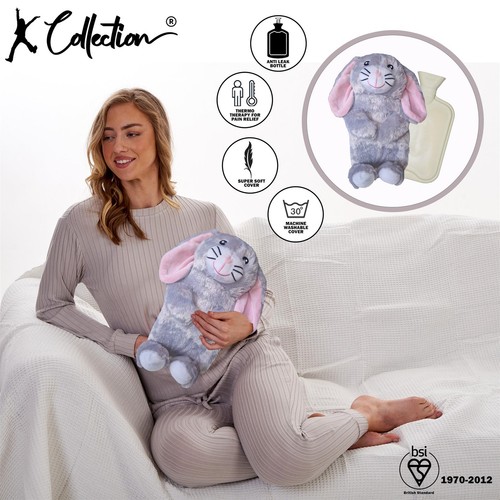 Novelty hot water bottle - bottle, with