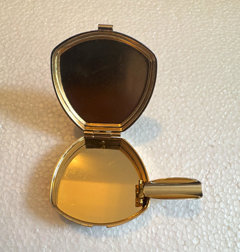 Vintage floral compact - floral,