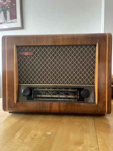 Vintage pye valve radio - vintage,