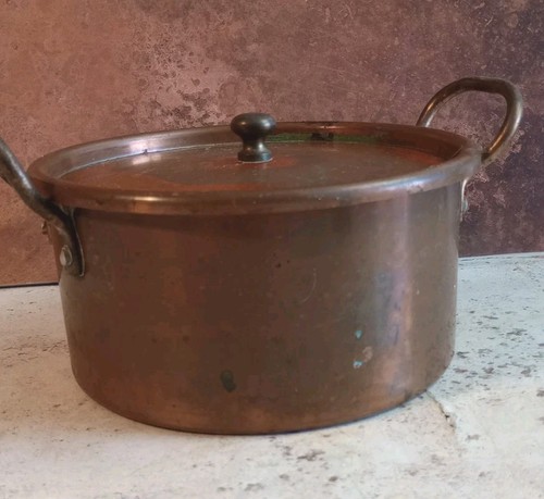 Vintage copper pan - pan, saucepan