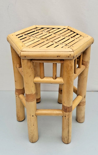 Vintage bamboo rattan - bamboo,