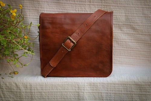 Men genuine vintage brown - men's,