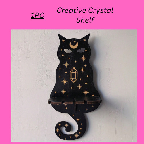 Creative crystal shelf wall - crystal,