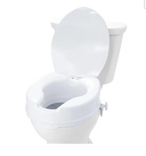 VEVOR Raised Toilet Seat 4" Universal Toilet Riser for Elderly