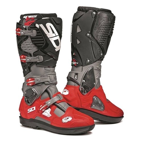 Sidi crossfire srs grey red - sidi,
