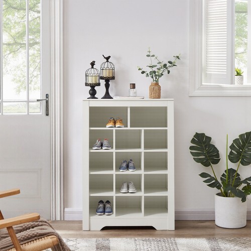 Tiers large wooden shoe rack - tiers,