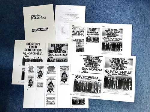 Quadrophenia movie press kit - press,