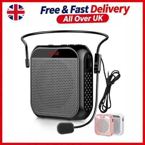 Portable voice amplifier with - amplifier,