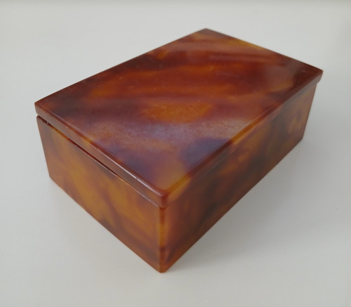 Mcm early plastic amber faux - mcm,