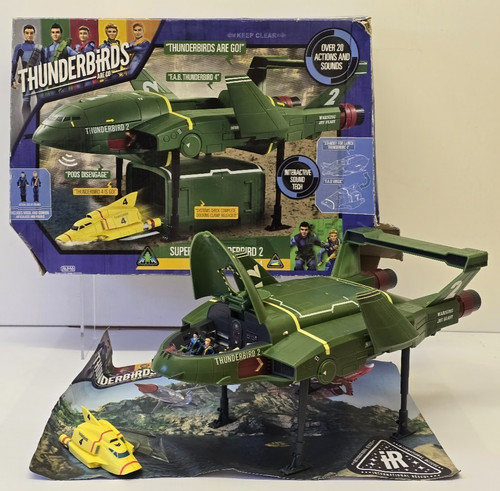 Thunderbirds are supersize - are, go