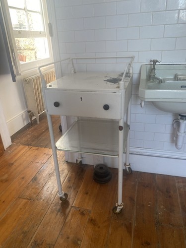 Glass metal medical cabinet - medical,