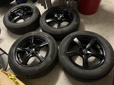 4 x 17" Black Borbet Winter