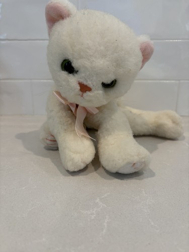 Crystal cat plush stuffed - ty,