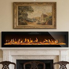 50/60Inch Fireplace 3D