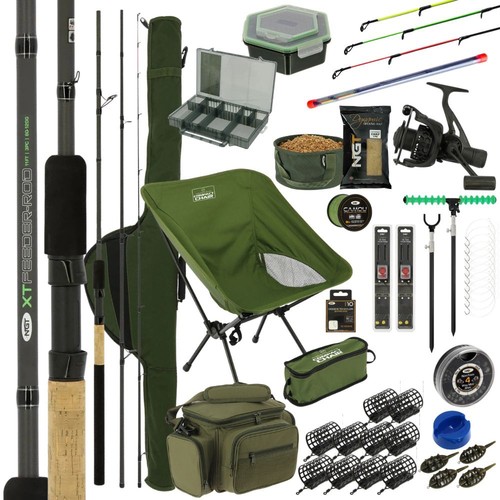 Ngt deluxe feeder fishing set - feeder,