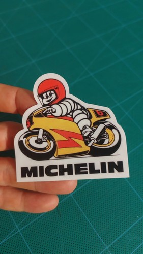 Vintage michelin motorbike - vintage,