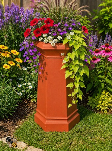 Chimney pot garden - pot,