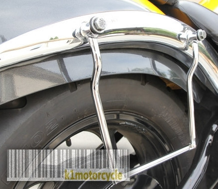 Saddlebag support guard bar - saddlebag,