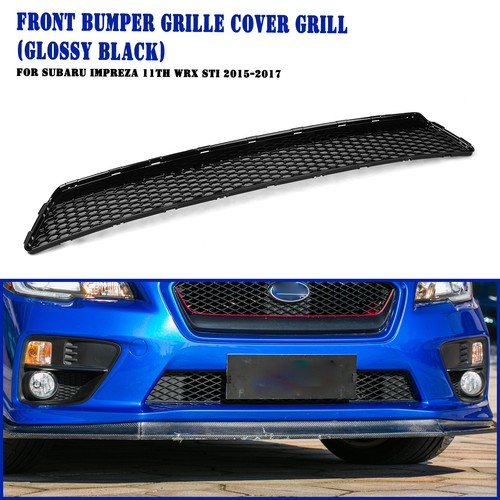 Gloss black front lower grill - lower,