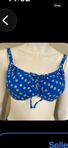 Women blue white floral - blue/white,