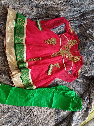 Girls anarkali indian suit - girls,