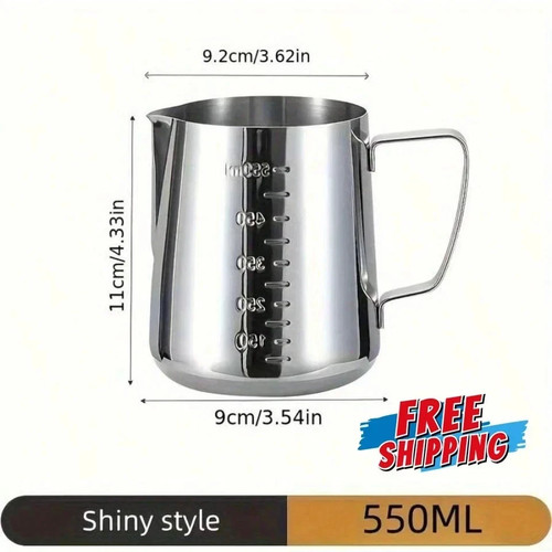 550ml stainless steel milk - steel,