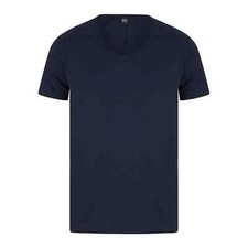 REPLAY RAW CUT V-NECK COTTON