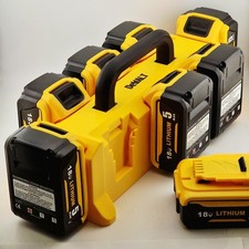 DeWalt XR & Flex Volt 8 x Battery Carrier / Caddy / Transport **V2 Upgraded**