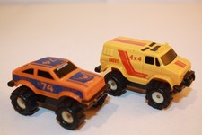 Lot of 2 McDonald's 1980's Schaper Stomper 4X4 Trucks Chevy Van / AMC Eagle