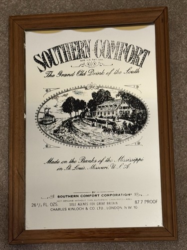 Vintage southern comfort bar - comfort,