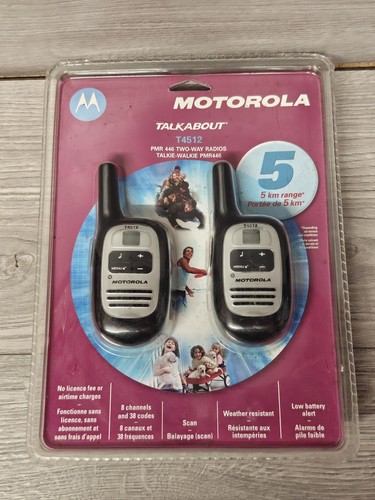 Motorola talkabout t4512 two - motorola, t4512,
