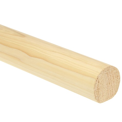 54mm round mopstick handrail - 54mm,