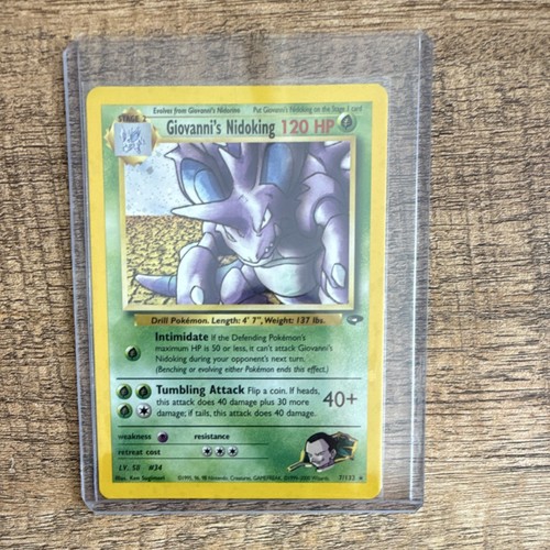 Giovanni nidoking gym - giovanni's,