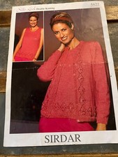 Sirdar Ladies Cardigan And Top