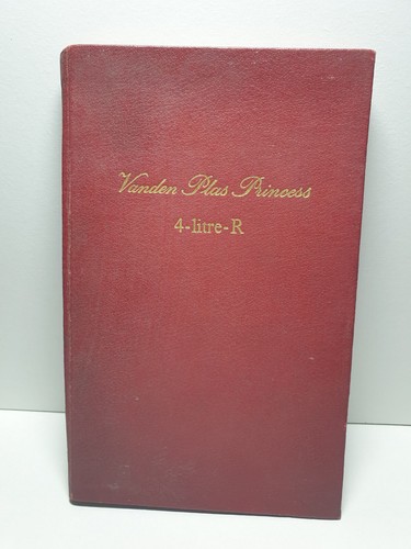Vanden plas princess litre r - princess, 4-litre