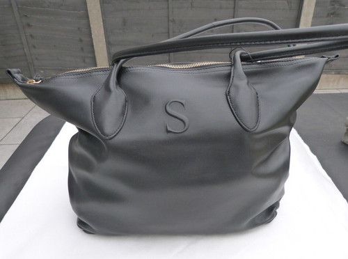 Ladies black leather zara - black,