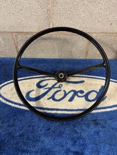 Original Ford Anglia 105e 123e Steering Wheel Black