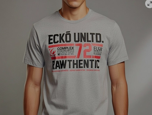 Ecko unltd shirt light grey - unltd,
