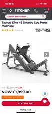 Leg Press Machine - 45 Degree