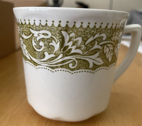 Meakin green floral - j,