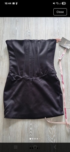House laila black satin - house,