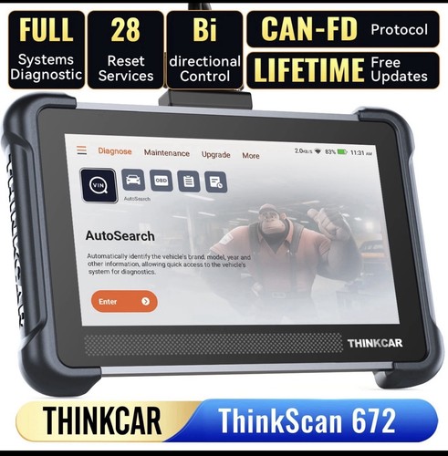 Thinkscan 672 full system - thinkscan,