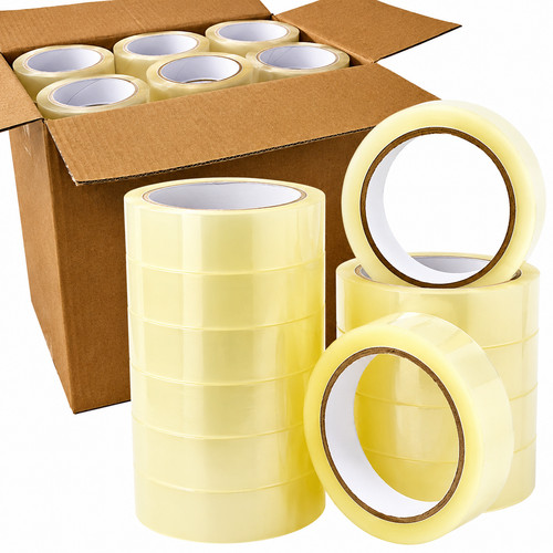 Clear strong tape packaging - strong,