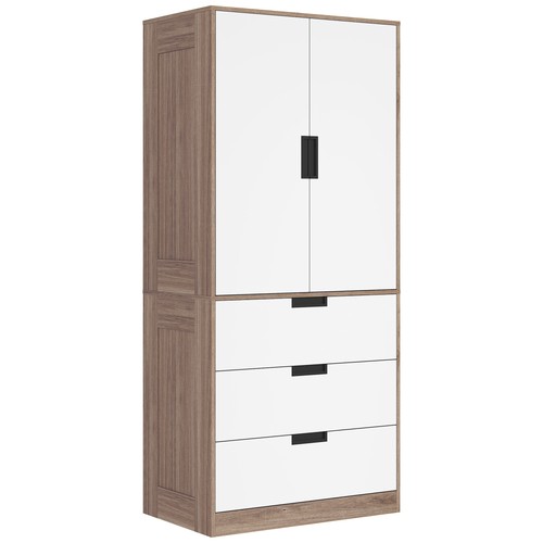 Homcom wardrobe closet with - homcom,