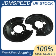 Two Rear Brake Disc Dust Cover